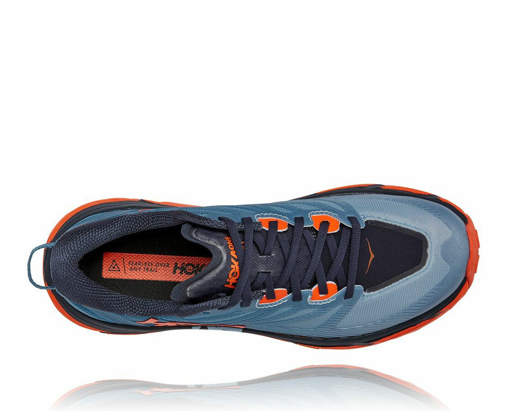 Men's Mafate Speed 3 - Provincial Blue / Carrot