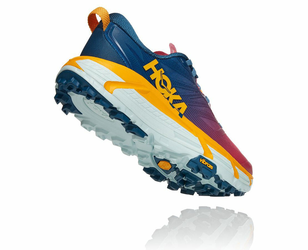 Women's Mafate Speed 3 - Moroccan Blue / Saffron