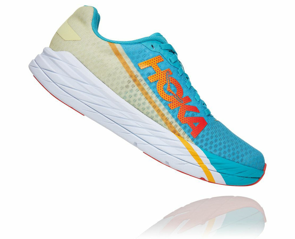 All Gender Rocket X - Scuba Blue / Luminary Green