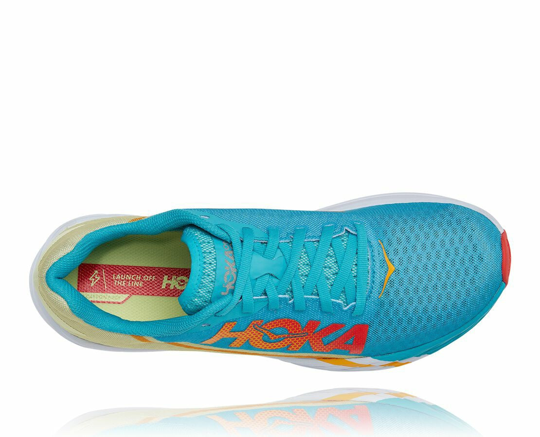 All Gender Rocket X - Scuba Blue / Luminary Green