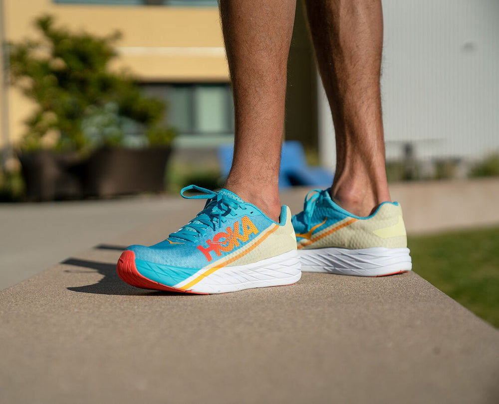 All Gender Rocket X - Scuba Blue / Luminary Green