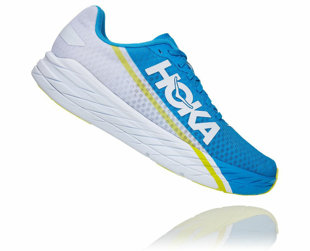 All Gender Rocket X - White / Diva Blue