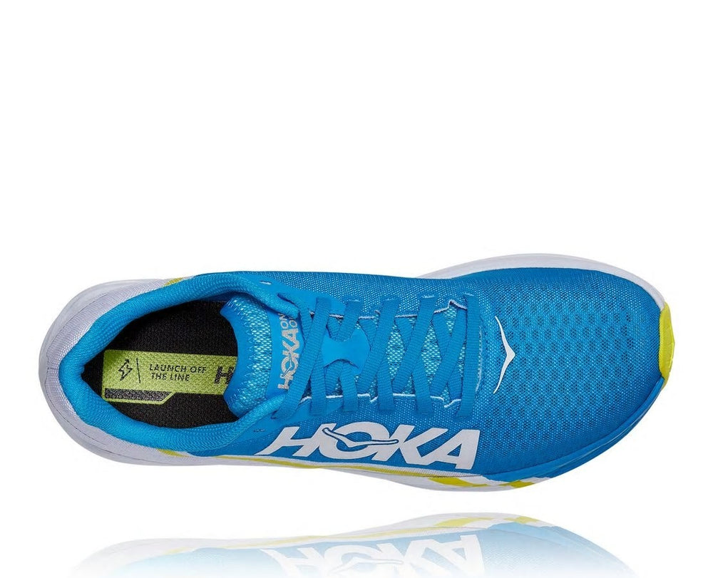 All Gender Rocket X - White / Diva Blue