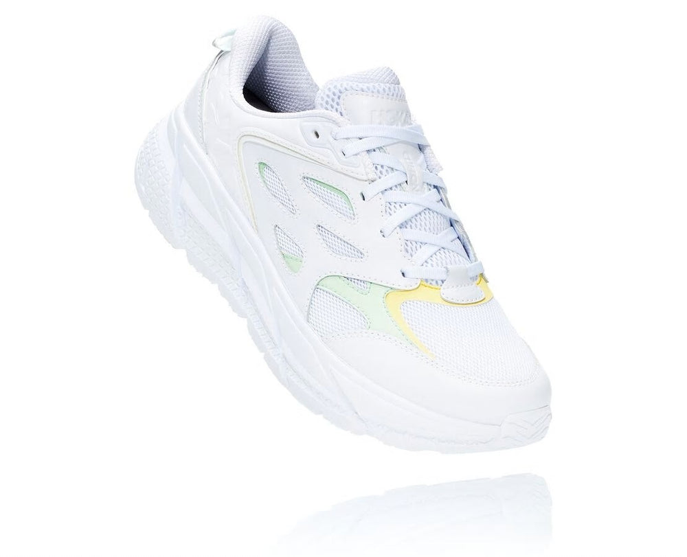 All Gender Clifton L - White / Green Ash
