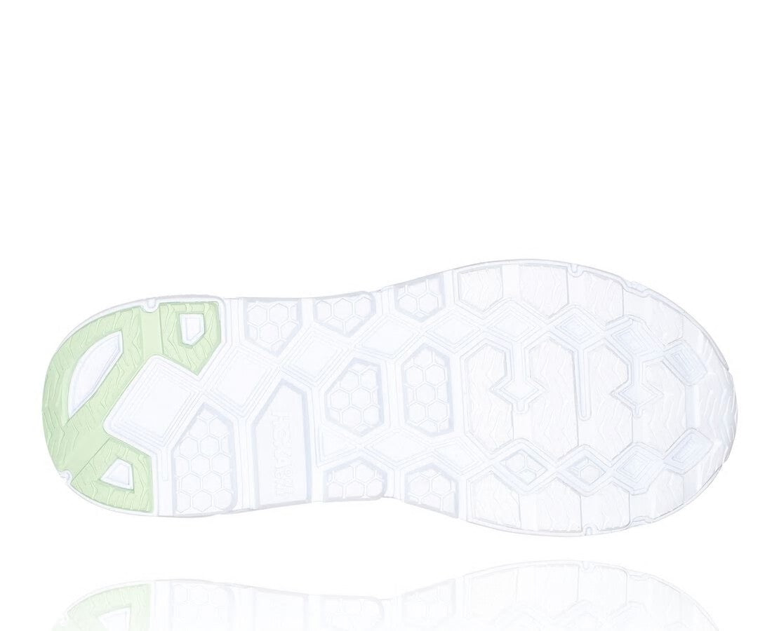 All Gender Clifton L - White / Green Ash