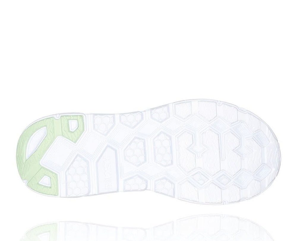 All Gender Clifton L - White / Green Ash