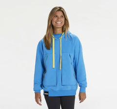 All Gender Bondi Hoodie - Diva Blue