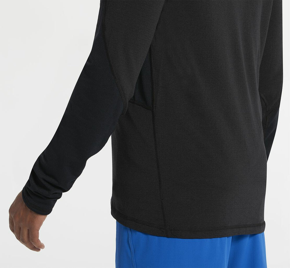 Men's 1/2 Zip Midlayer - Black