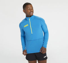 Men's 1/2 Zip Midlayer - Diva Blue