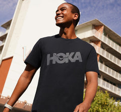 Men's Brand Tee - Black / Castlerock