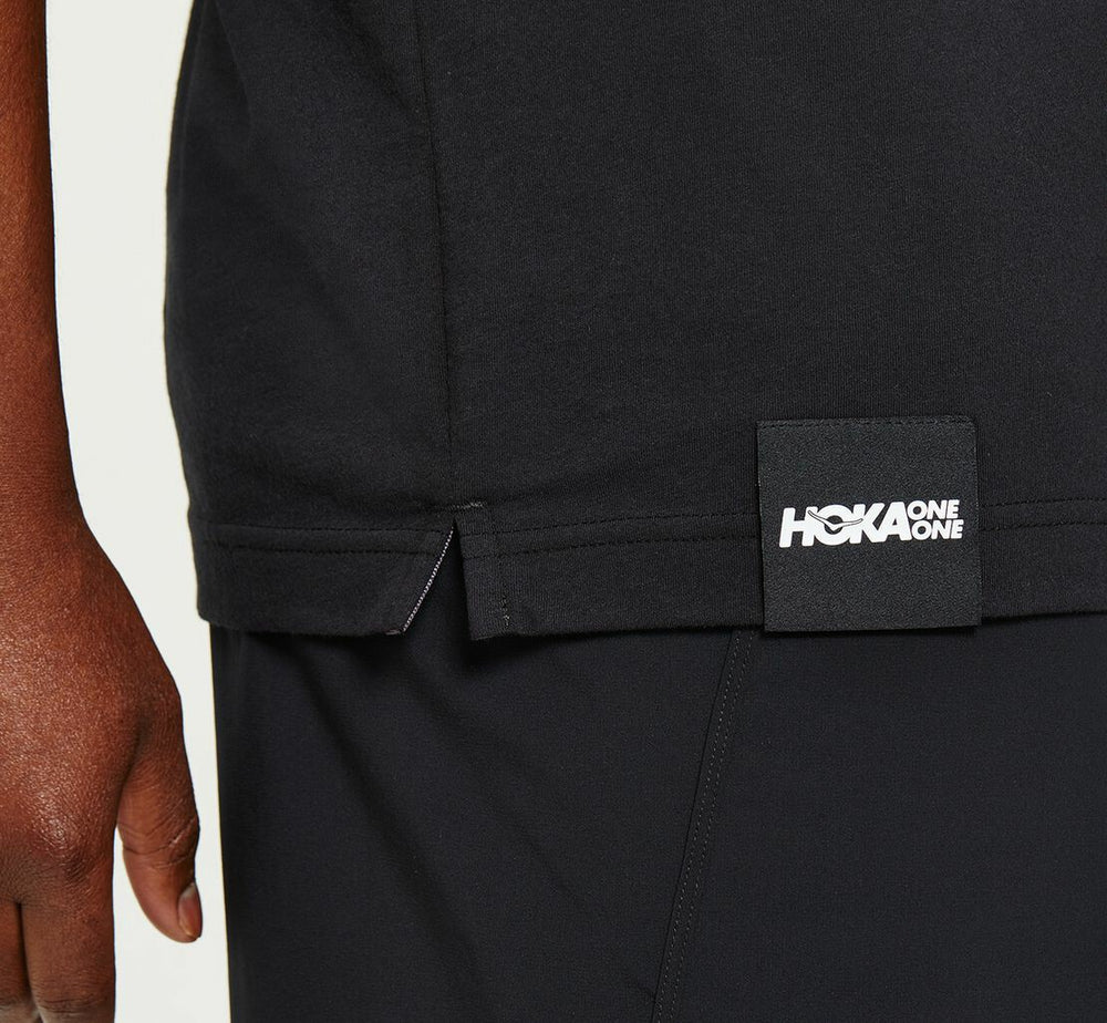 Men's Brand Tee - Black / Castlerock