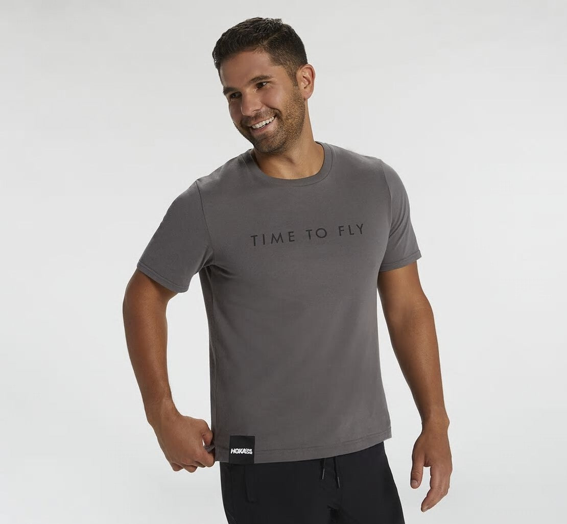 Men's Brand Tee - Charcoal