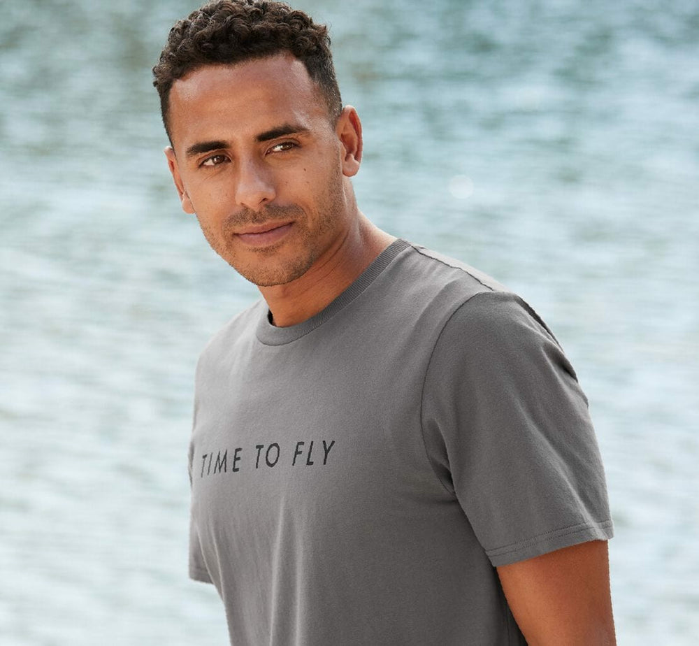 Men's Brand Tee - Charcoal