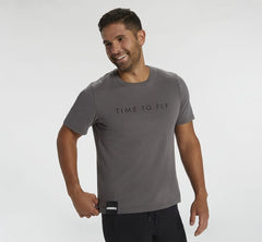 Men's Brand Tee - Charcoal