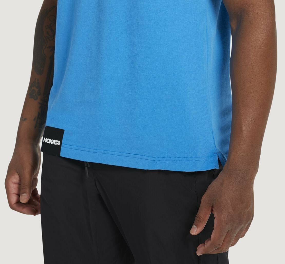 Men's Brand Tee - Diva Blue
