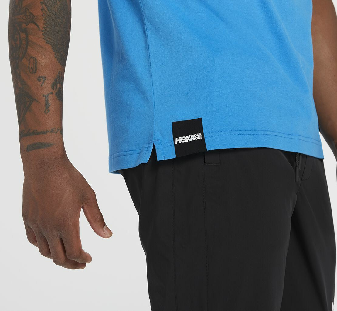 Men's Brand Tee - Diva Blue
