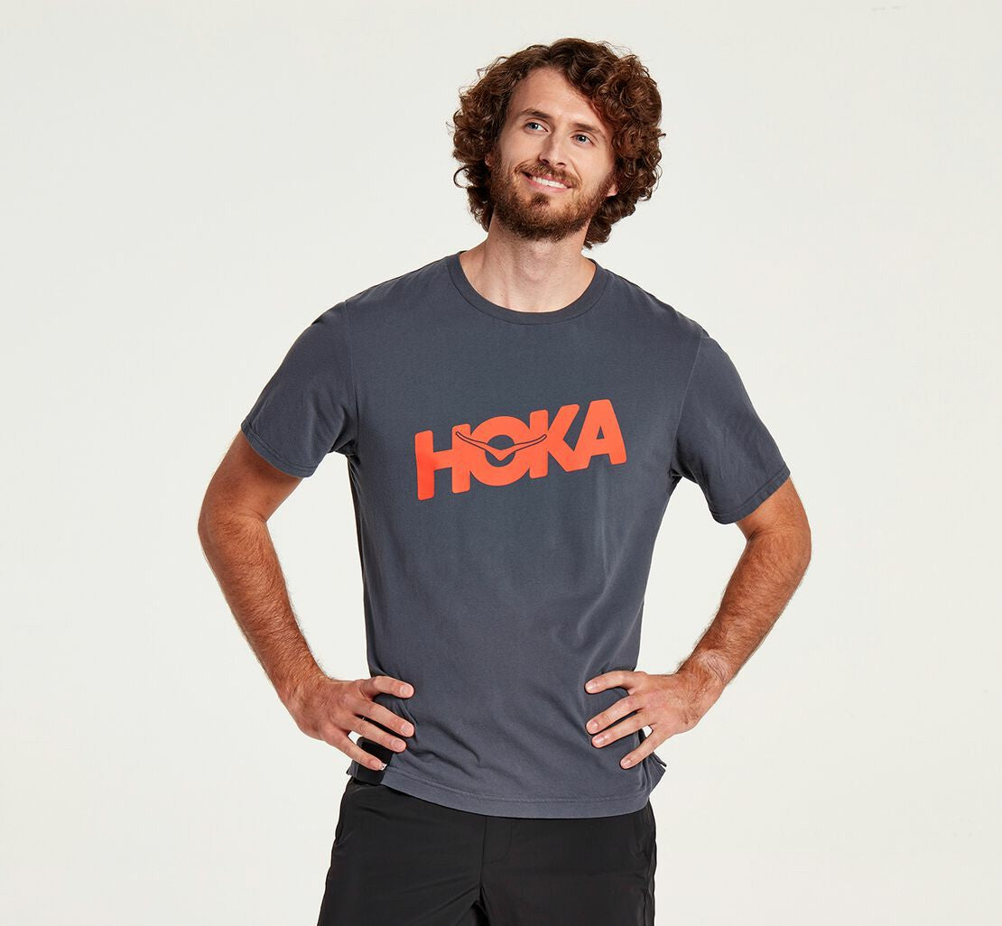 Men's Brand Tee - Ombre Blue