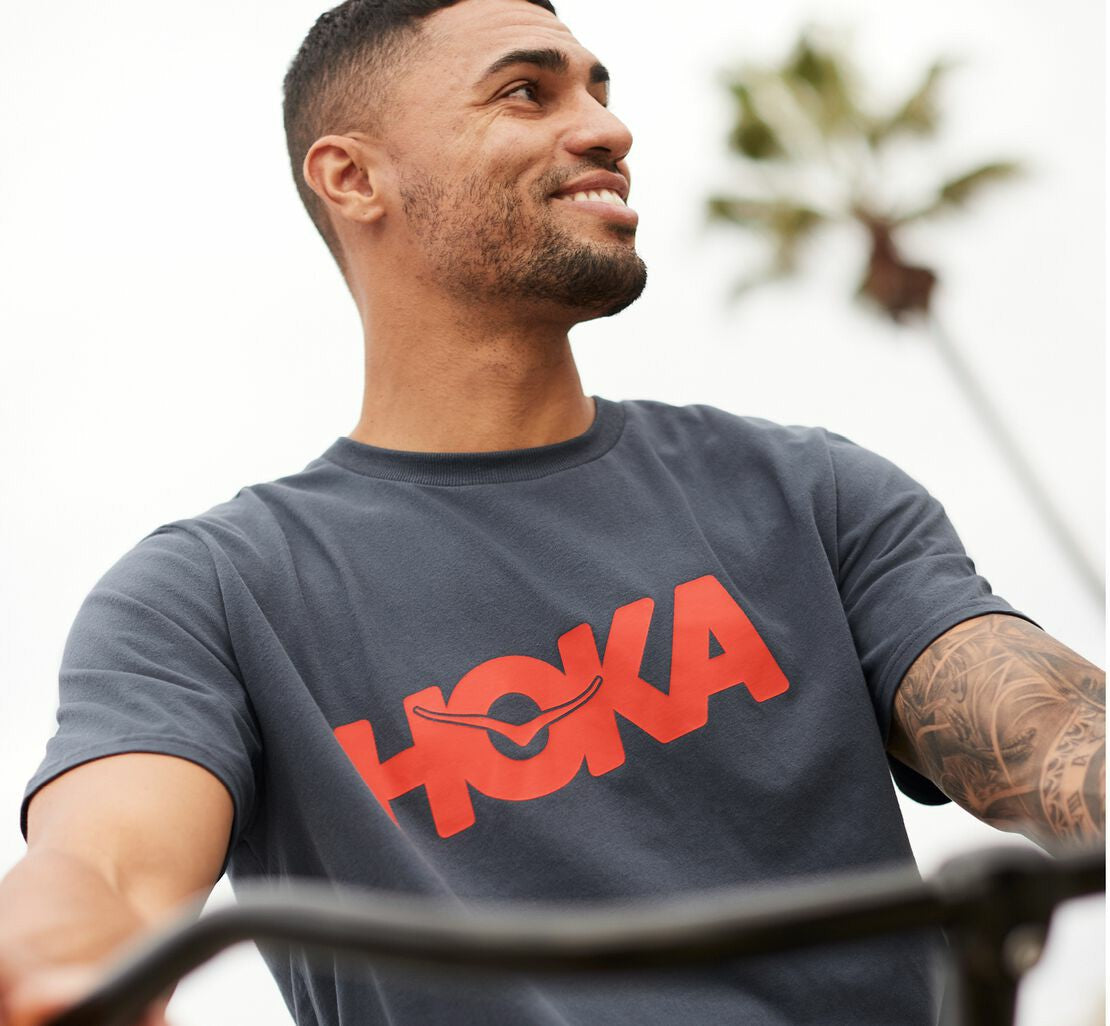 Men's Brand Tee - Ombre Blue