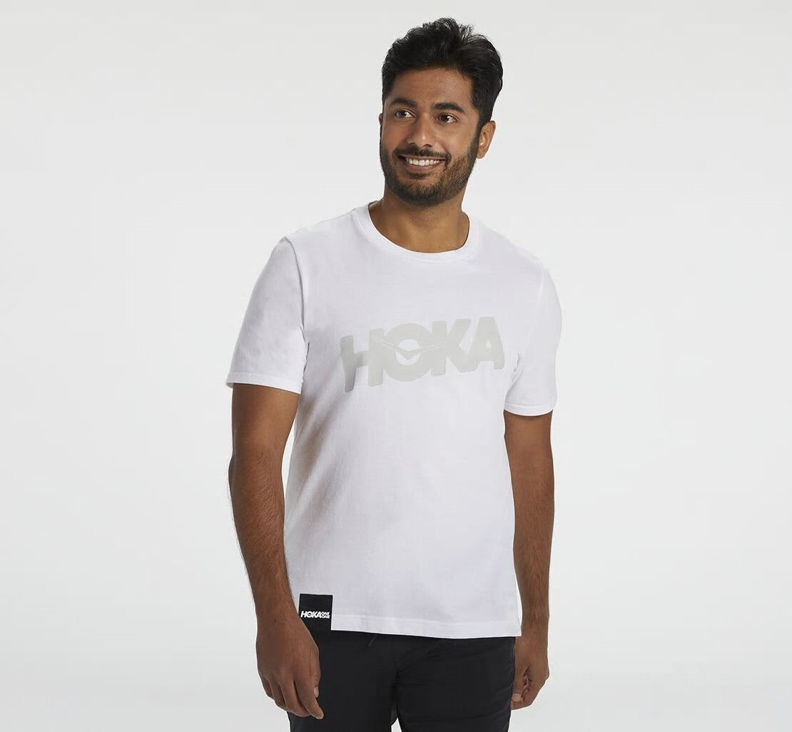 Men's Brand Tee - White