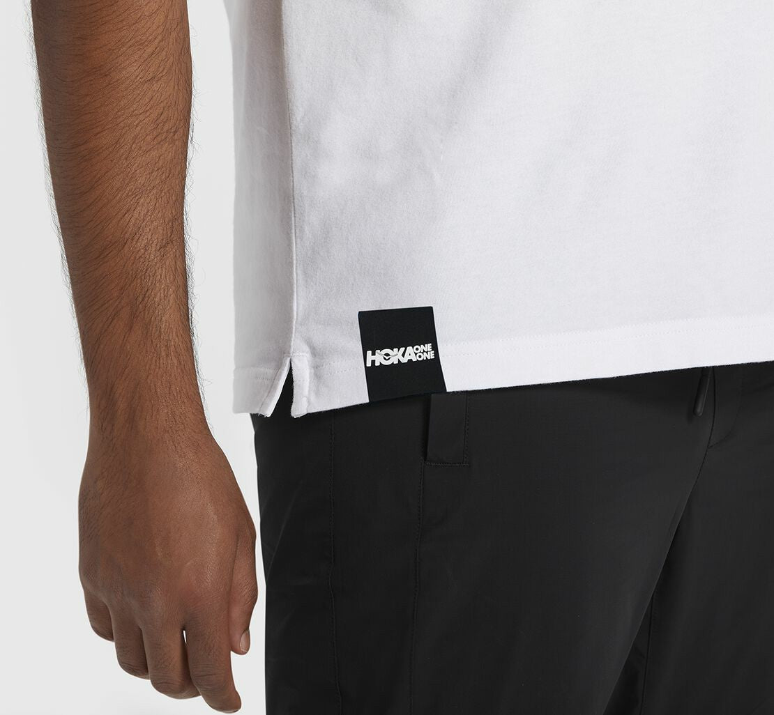 Men's Brand Tee - White
