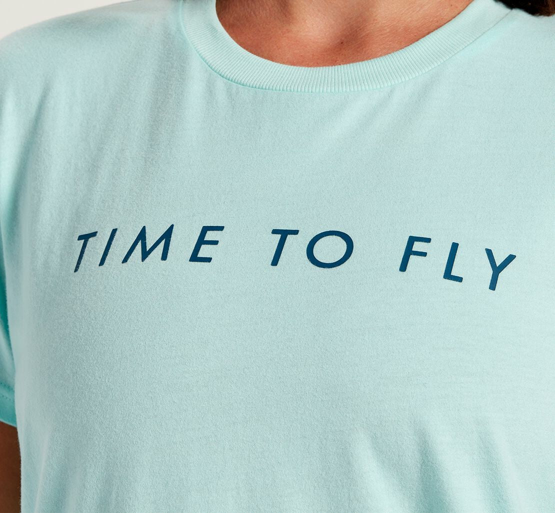 Women's Brand Tee - Blue Tint