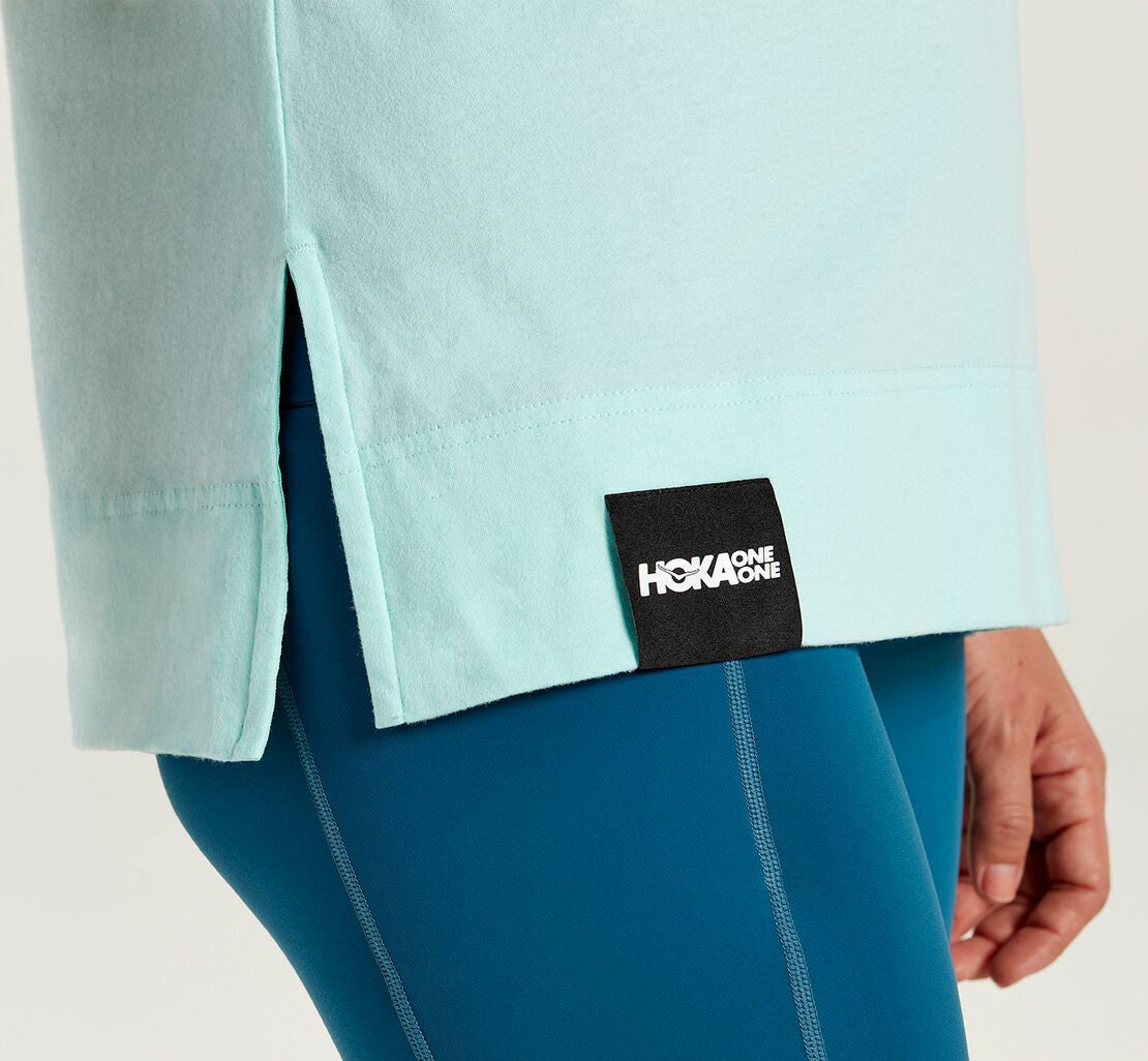 Women's Brand Tee - Blue Tint
