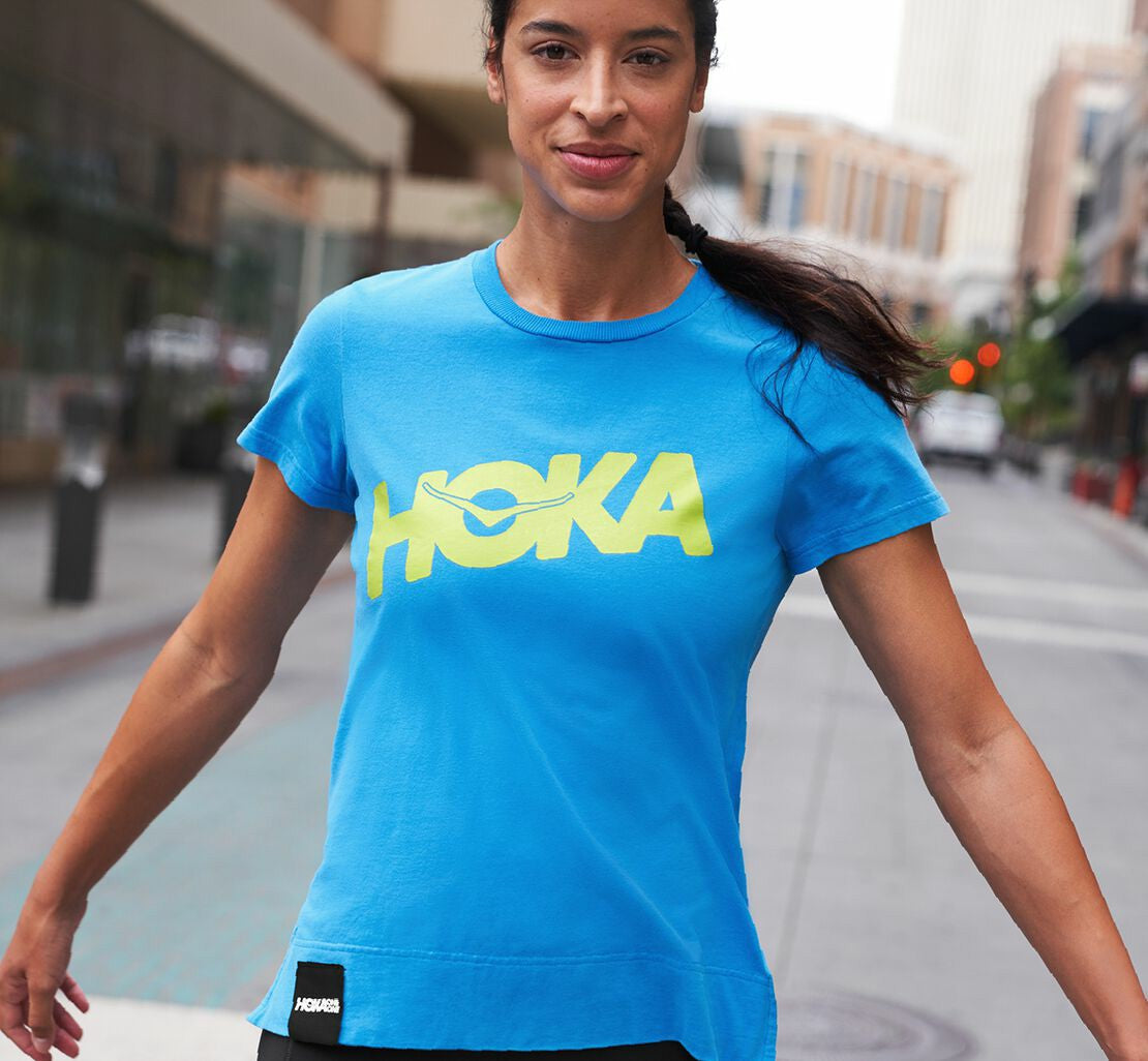 Women's Brand Tee - Diva Blue
