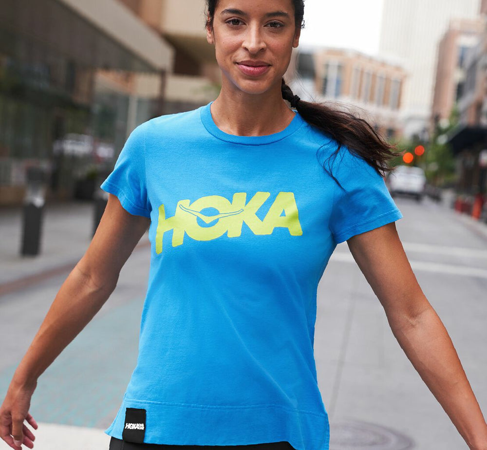 Women's Brand Tee - Diva Blue
