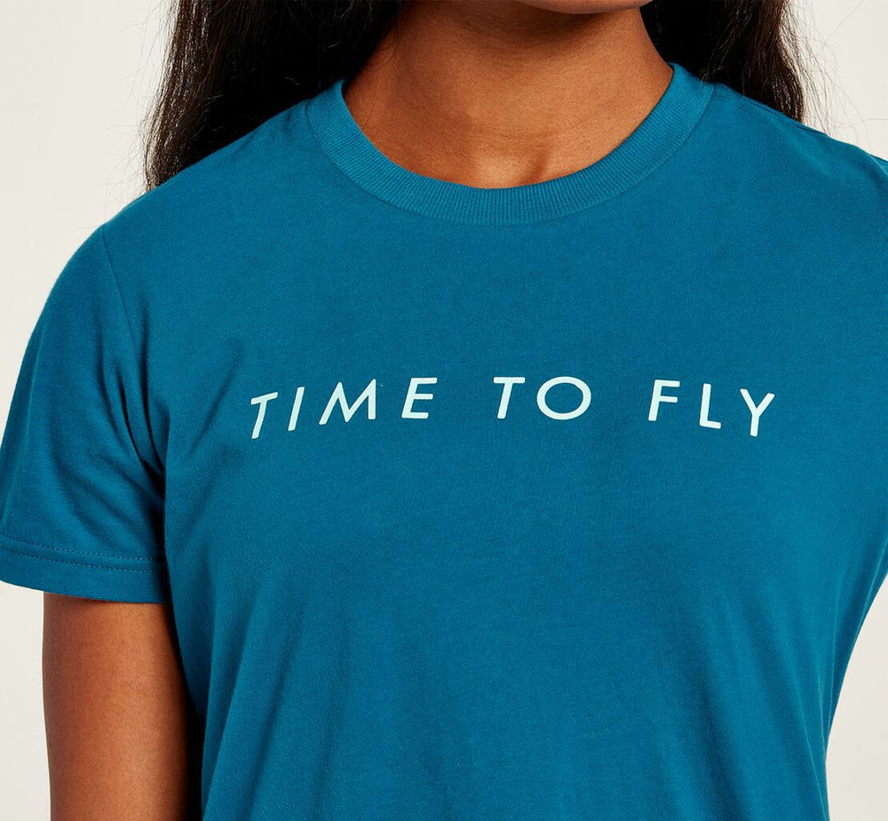 Women's Brand Tee - Moroccan Blue