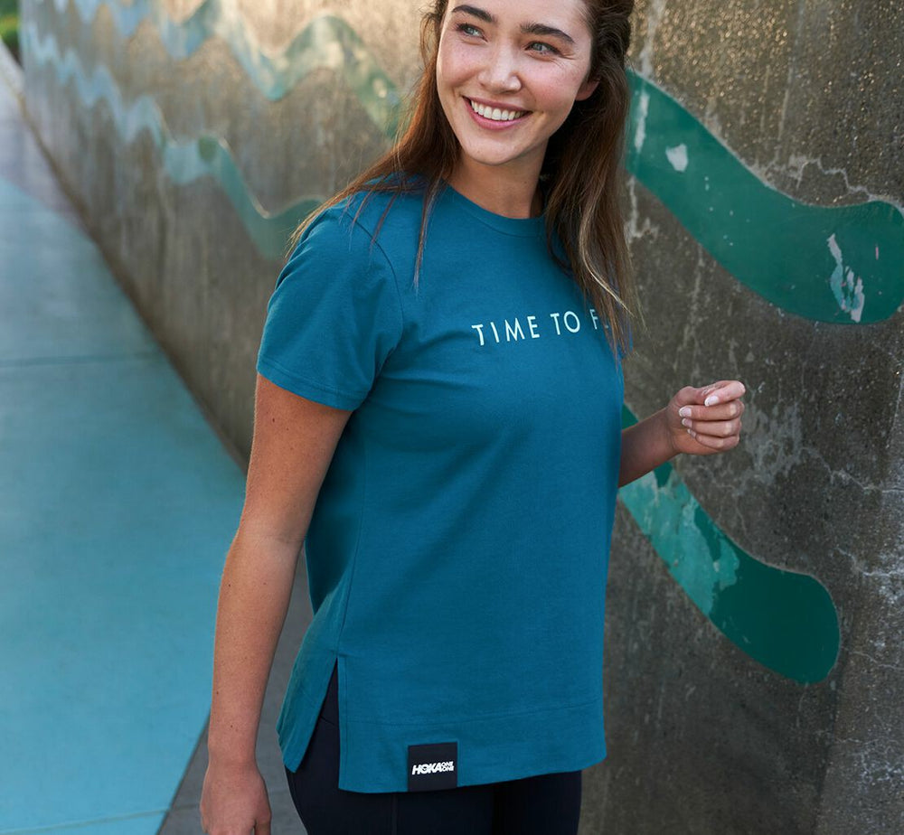 Women's Brand Tee - Moroccan Blue