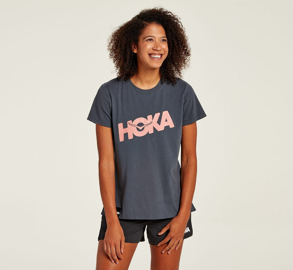 Women's Brand Tee - Ombre Blue