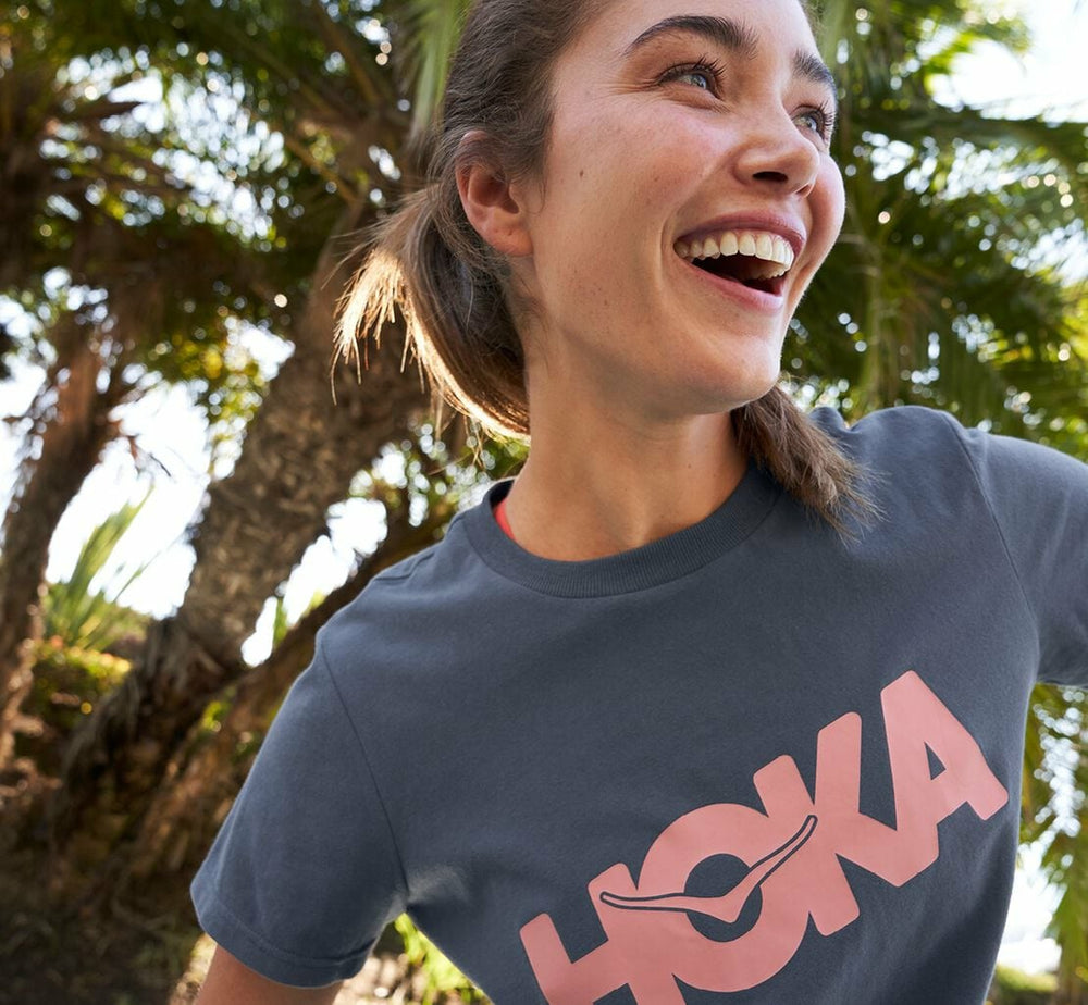 Women's Brand Tee - Ombre Blue