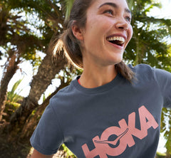 Women's Brand Tee - Ombre Blue