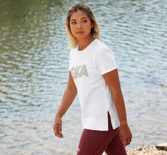 Women's Brand Tee - White