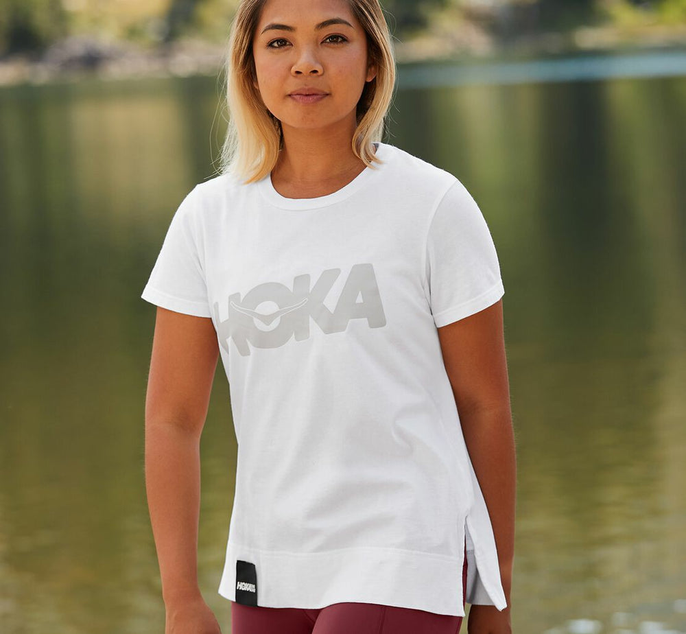 Women's Brand Tee - White