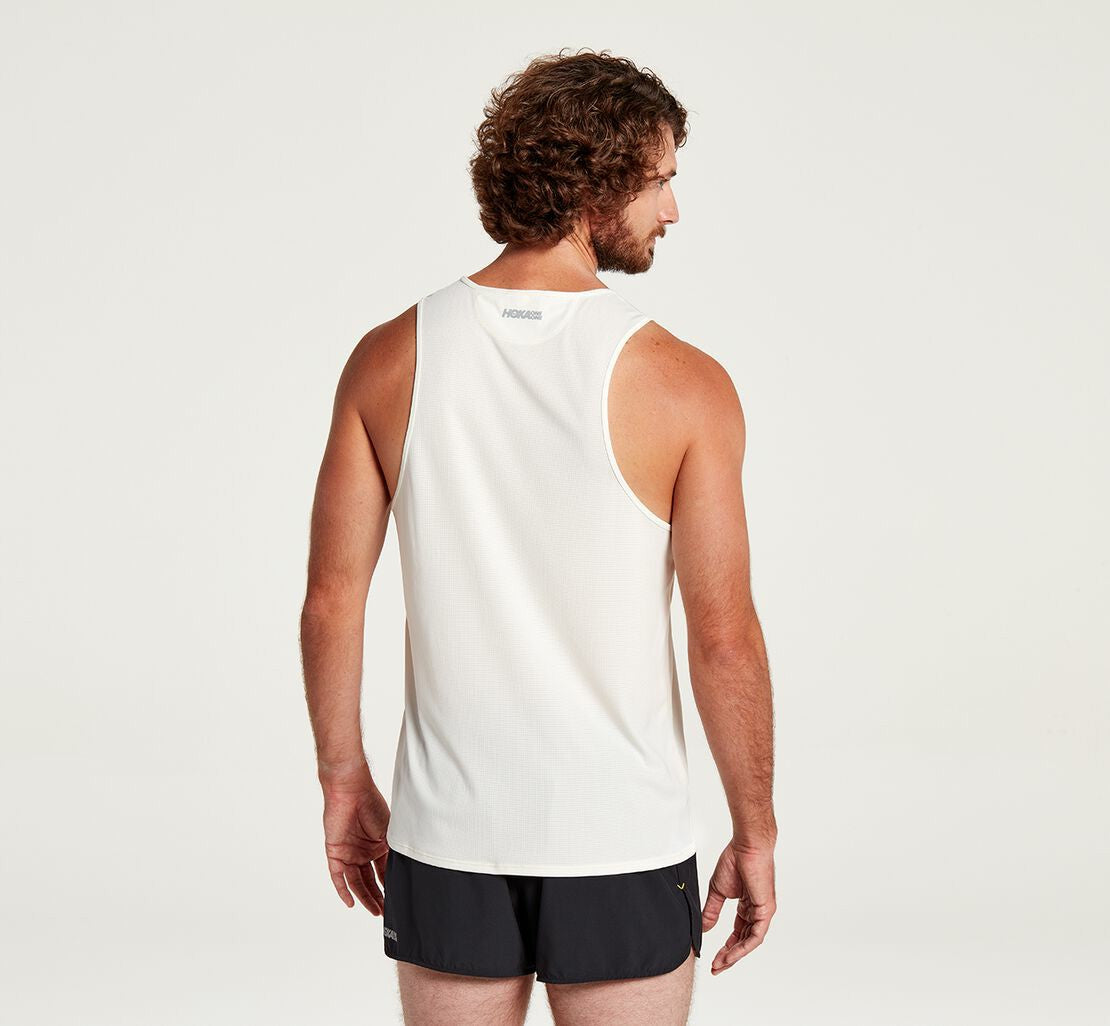 Men's Singlet - White