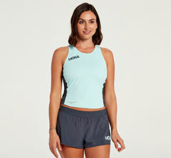 Women's Fitted Tank - Blue Tint
