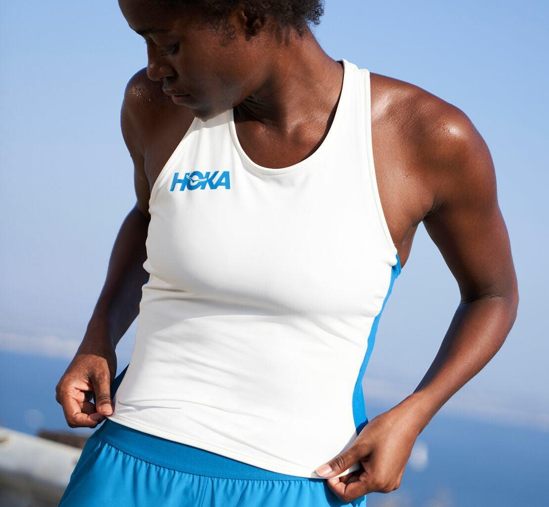 Women's Fitted Tank - White
