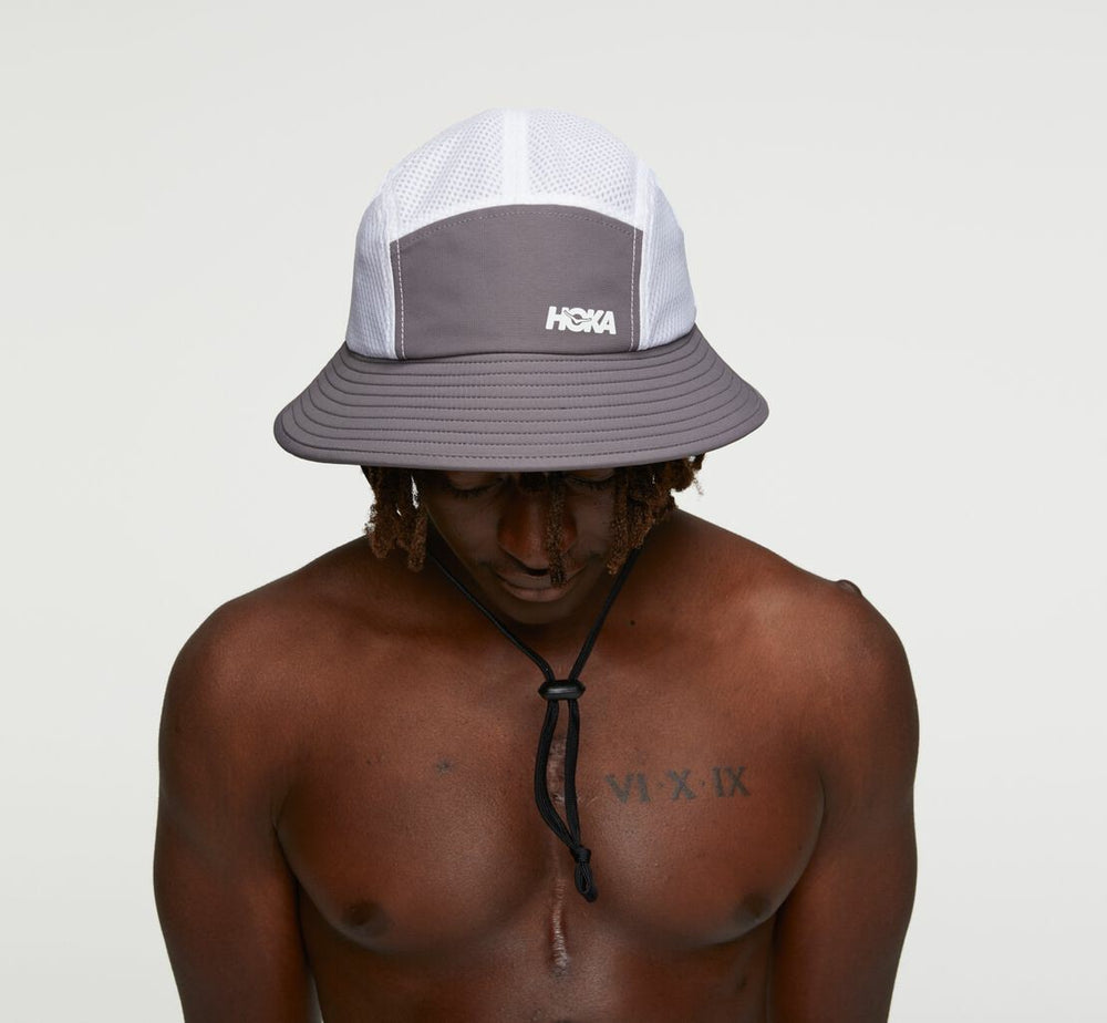 All Gender Adventure Hat - Charcoal / White