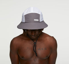 All Gender Adventure Hat - Charcoal / White