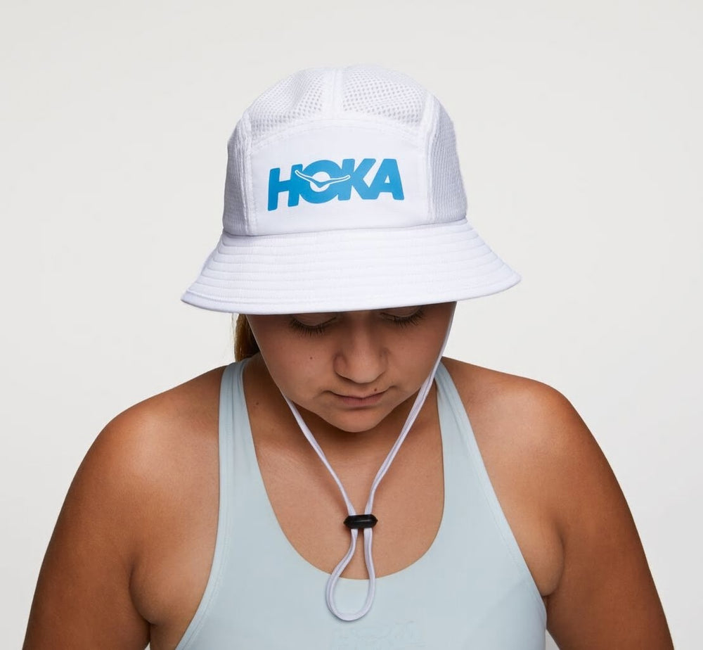 All Gender Adventure Hat - White / Diva Blue