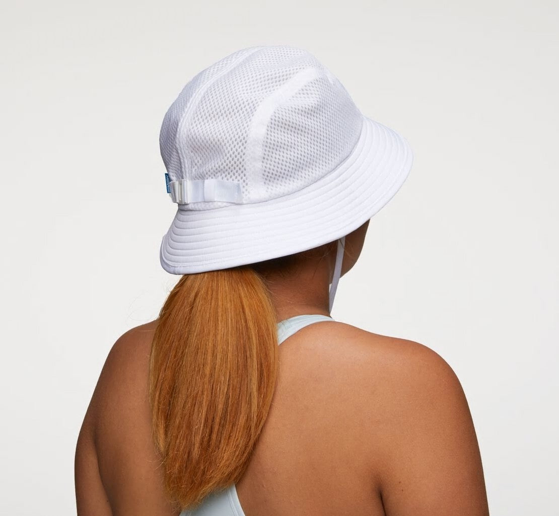 All Gender Adventure Hat - White / Diva Blue