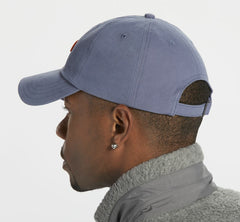 All Gender Casual Hat - Blue Grey / Vermilion Orange