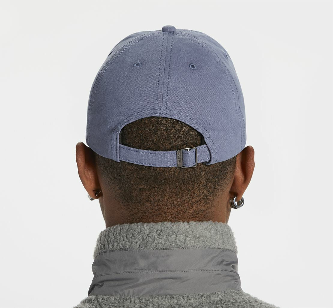 All Gender Casual Hat - Blue Grey / Vermilion Orange