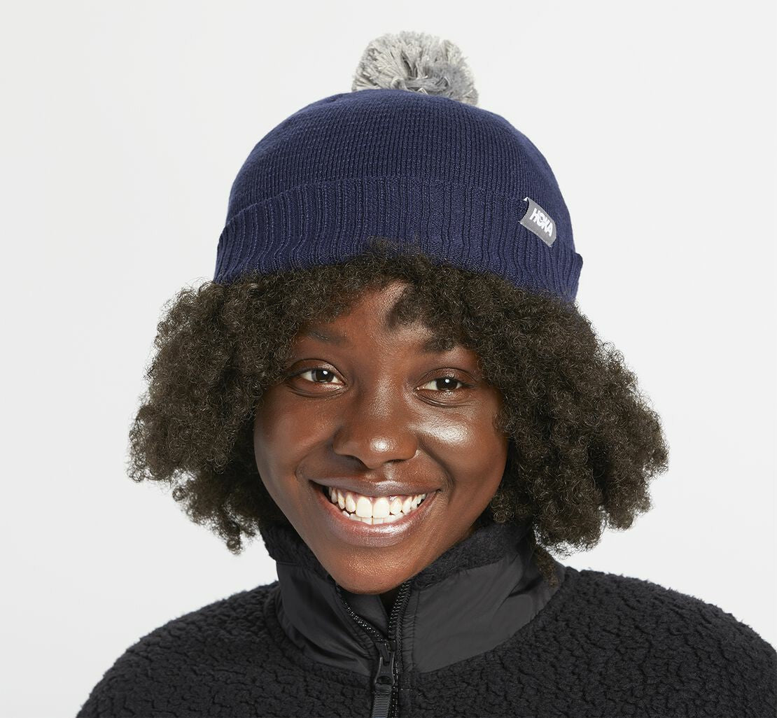 All Gender Pom Beanie - Moonlit Ocean