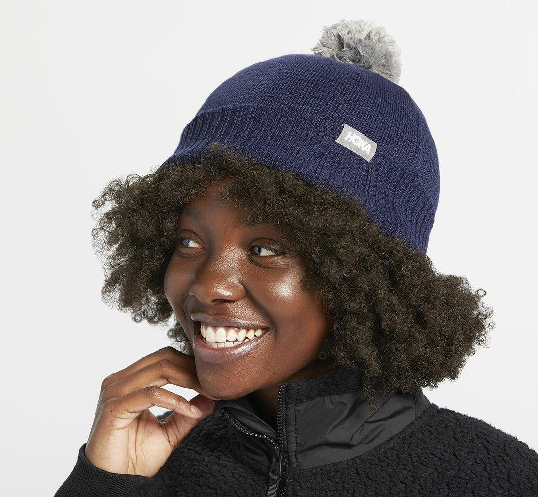 All Gender Pom Beanie - Moonlit Ocean