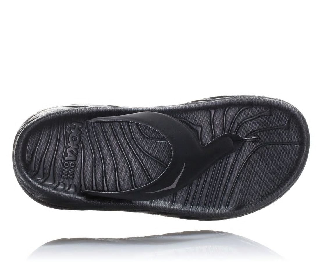 Women's ORA Recovery Flip - Black / Dark Gull Gray