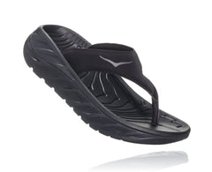 Women's ORA Recovery Flip - Black / Dark Gull Gray