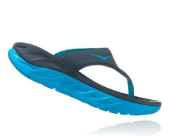 Women's ORA Recovery Flip - Ebony / Dresden Blue
