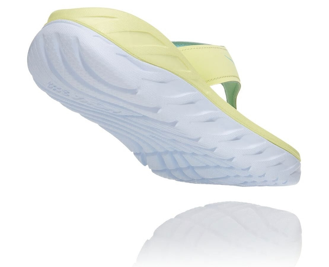 Women's ORA Recovery Flip - Luminary Green / Blue Tint